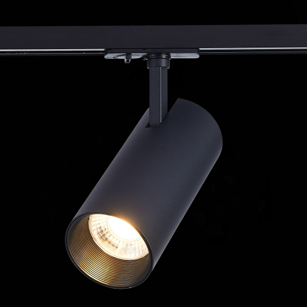 ST350.446.30.36 Св-к трек. Черный LED 1*30W 4000K 2 700Lm Ra?90 36° IP20 L177xW77xH204 100-240V Однофазная трековая система, изображение 4