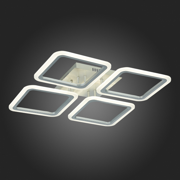 SLE200492-04 Светильник потолочный Серебристый/Белый LED 1*112W 3000-6000K QUTRO, изображение 8