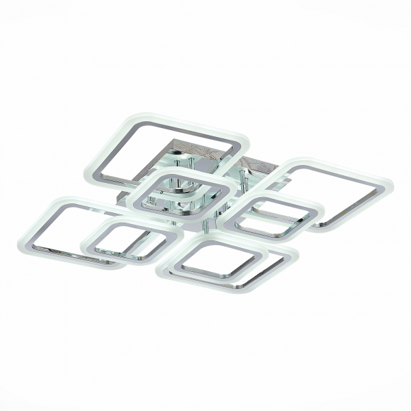 SLE200412-08 Светильник потолочный Хром/Белый LED 1*176W 3000-6000K QUTRO, изображение 3
