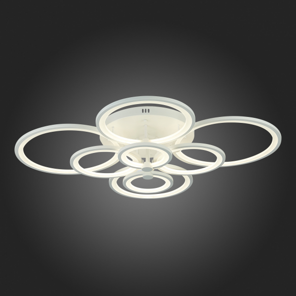 SLE200352-08 Светильник потолочный Белый/Белый LED 1*256W 3000-6000K  (аналог SLE200302-08) LETO, изображение 9