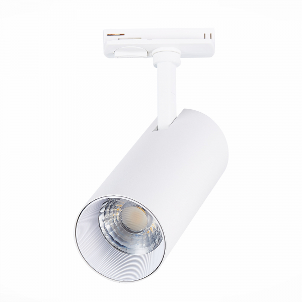ST350.536.20.36 Св-к трек. Белый LED 1*20W 3000K 1 800Lm Ra?80 36° IP20 L158xW65xH193 100-240V Однофазная трековая система, изображение 3