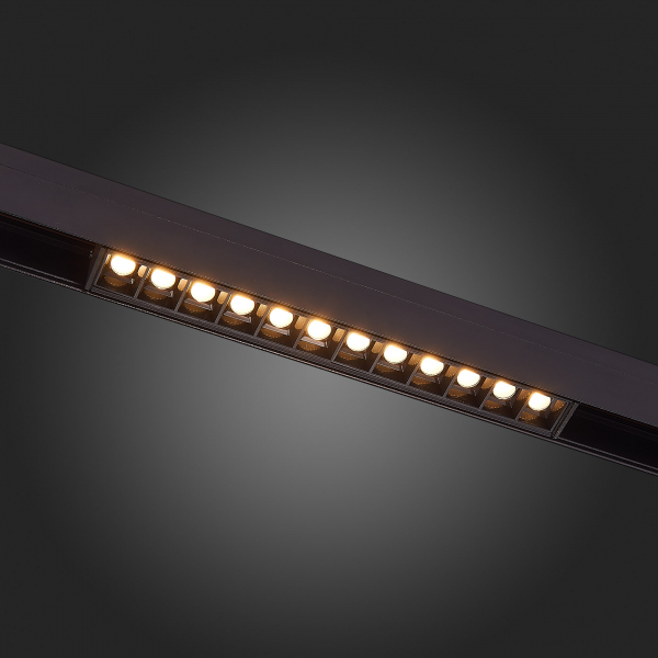 ST361.446.12 Магнитный трековый светильник Черный LED 1*12W 4000K 1 009Lm Ra&gt;90 36° IP20 L222xW22xH44 48V SKYLINE 48, изображение 7