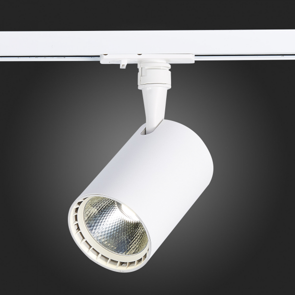 ST351.546.15.36 Св-к трек. Белый LED 1*15W 4000K 1 350Lm Ra?90 36° IP20 L118xW78xH174 100-240V Однофазная трековая система, изображение 7