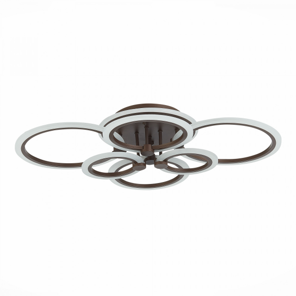 SLE500572-06RGB Светильник потолочный Кофейный/Белый LED 1*132W RGB 8W 3000-6000K CERINA, изображение 4