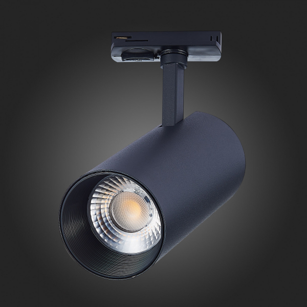 ST350.436.30.36 Св-к трек. Черный LED 1*30W 3000K 2 700Lm Ra?90 36° IP20 L177xW77xH204 100-240V Однофазная трековая система, изображение 9