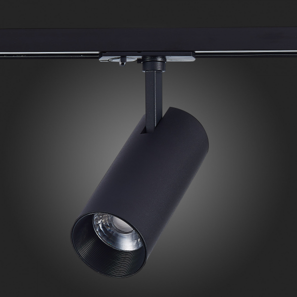 ST350.446.20.36 Св-к трек. Черный LED 1*20W 4000K 1 800Lm Ra?90 36° IP20 L158xW65xH193 100-240V Однофазная трековая система, изображение 8