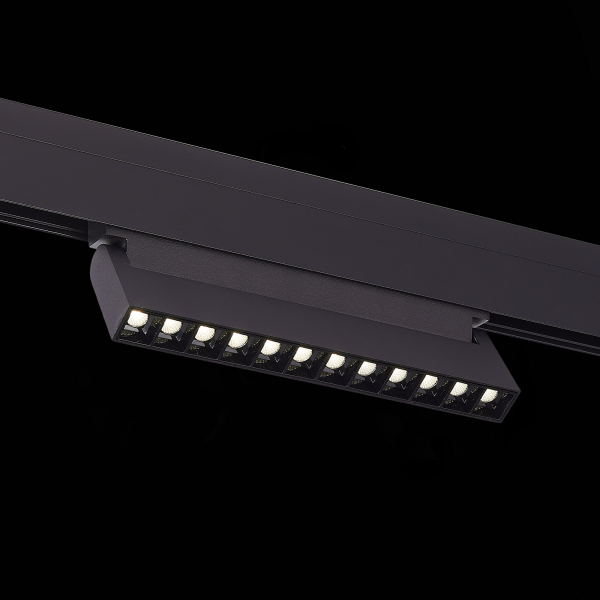 ST364.446.12 Магнитный трековый светильник Черный LED 1*12W 4000K 1 009Lm Ra&gt;90 36° IP20 L219xW22xH108 48V SKYLINE 48, изображение 4