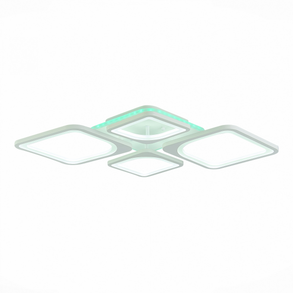 SLE500352-04RGB Светильник потолочный Белый/Белый LED 1*112W RGB 8W 3000-6000K GIURA, изображение 3