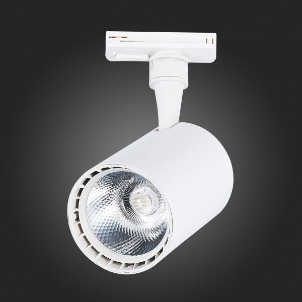 ST351.536.15.36 Св-к трек. Белый LED 1*15W 3000K 1 350Lm Ra?90 36° IP20 L118xW78xH174 100-240V Однофазная трековая система, изображение 9