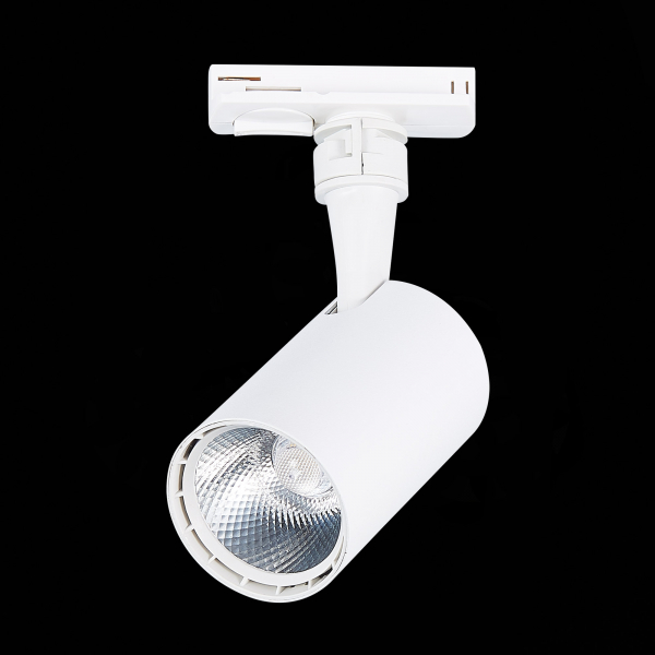 ST351.546.10.36 Св-к трек. Белый LED 1*10W 4000K 900Lm Ra?90 36° IP20 L98xW59xH154 100-240V Однофазная трековая система, изображение 6