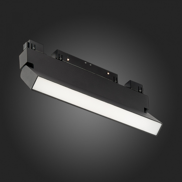 ST363.446.12 Магнитный трековый светильник Черный LED 1*12W 4000K 720Lm Ra&gt;90 120 IP20 L219xW22xH108 48V SKYLINE 48, изображение 9