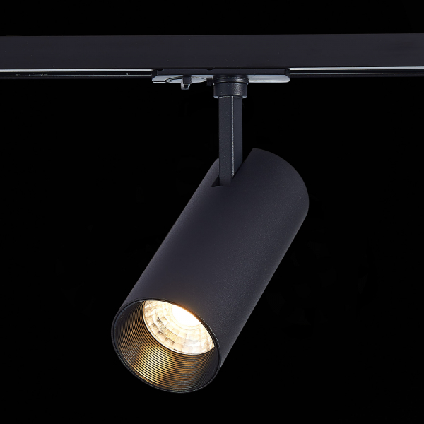 ST350.436.15.36 Св-к трек. Черный LED 1*15W 3000K 1 350Lm Ra?90 36° IP20 L158xW65xH193 100-240V Однофазная трековая система, изображение 4