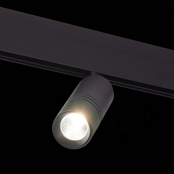 ST365.446.12 Магнитный трековый светильник Черный LED 1*12W 4000K 1 020Lm Ra&gt;90 36° IP20 D44xH130 48V SKYLINE 48, изображение 3
