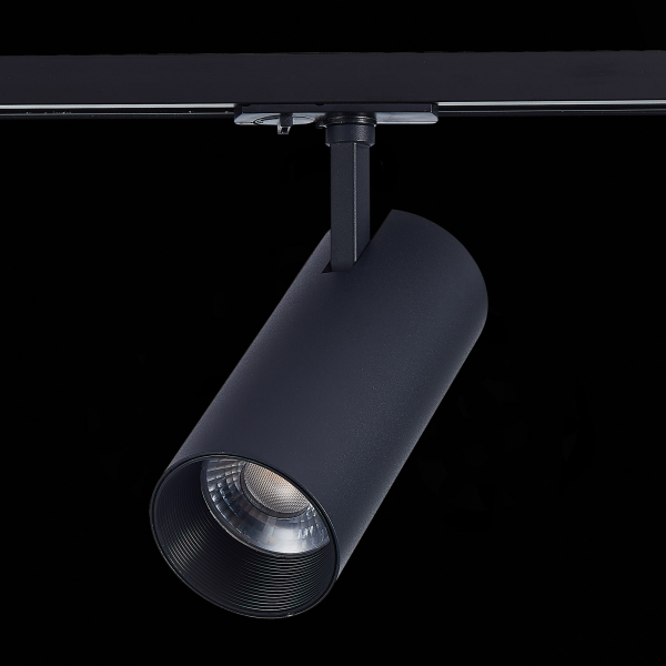 ST350.436.30.36 Св-к трек. Черный LED 1*30W 3000K 2 700Lm Ra?90 36° IP20 L177xW77xH204 100-240V Однофазная трековая система, изображение 2