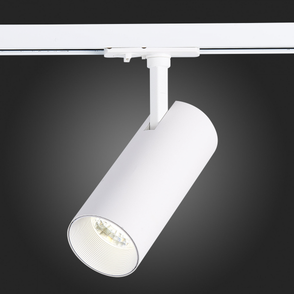 ST350.546.20.36 Св-к трек. Белый LED 1*20W 4000K 1 800Lm Ra?90 36° IP20 L158xW65xH193 100-240V Однофазная трековая система, изображение 7
