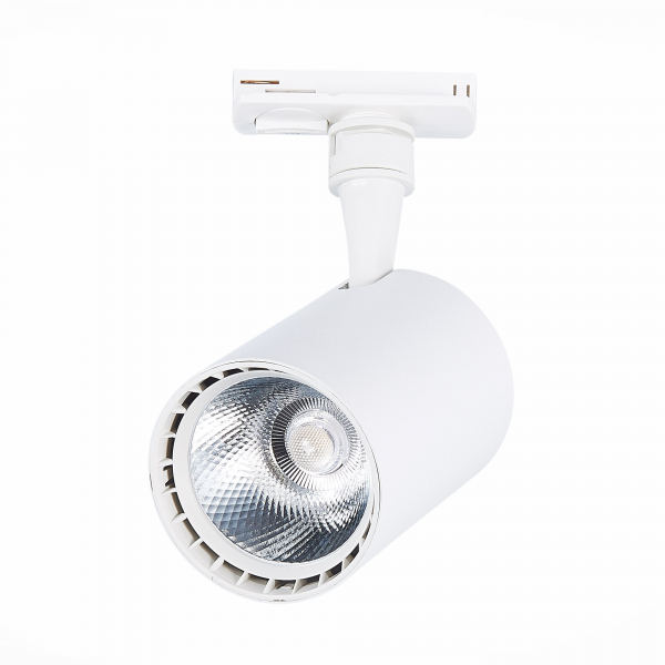 ST351.536.15.36 Св-к трек. Белый LED 1*15W 3000K 1 350Lm Ra?90 36° IP20 L118xW78xH174 100-240V Однофазная трековая система, изображение 3