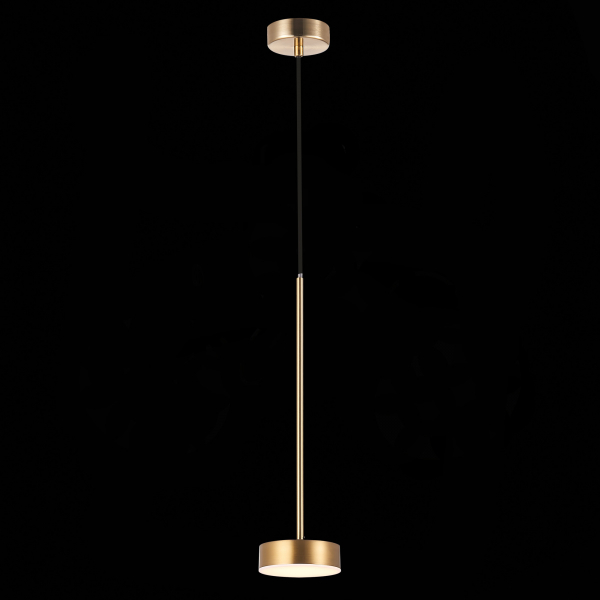 SL6000.303.01 Светильник подвесной ST-Luce Латунь/Латунь LED 1*7W 3000K PANCES, изображение 3