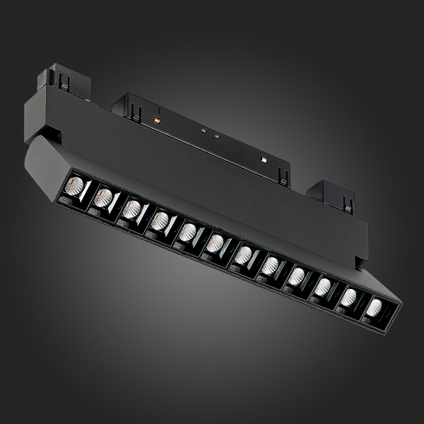 ST364.446.12 Магнитный трековый светильник Черный LED 1*12W 4000K 1 009Lm Ra&gt;90 36° IP20 L219xW22xH108 48V SKYLINE 48, изображение 9