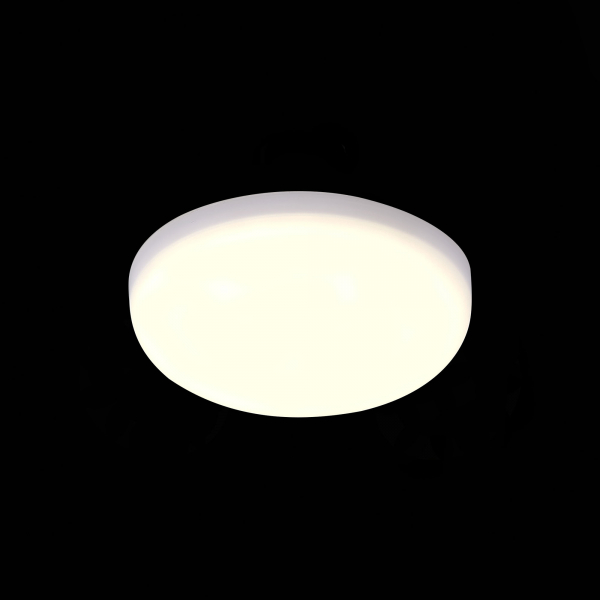 ST700.538.08 Св-к встр. Белый LED 1*8W 3000K 690Lm Ra80 180° IP44 D90xH20 85-265V Встраиваемые светильники, изображение 8