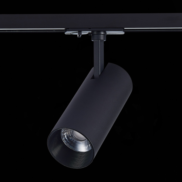 ST350.436.20.36 Св-к трек. Черный LED 1*20W 3000K 1 800Lm Ra?90 36° IP20 L158xW65xH193 100-240V Однофазная трековая система, изображение 5