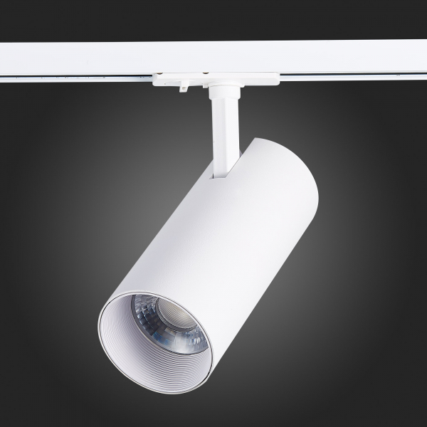 ST350.536.30.36 Св-к трек. Белый LED 1*30W 3000K 2 700Lm Ra?90 36° IP20 L177xW77xH204 100-240V Однофазная трековая система, изображение 8