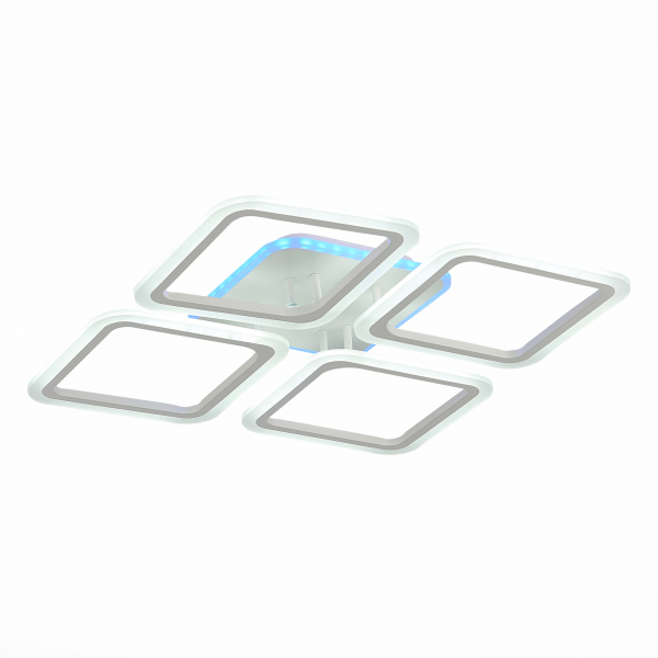SLE200452-04RGB Светильник потолочный Белый/Белый LED 1*112W RGB 8W 3000-6000K QUTRO, изображение 3