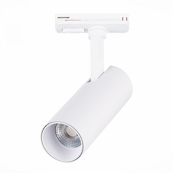 ST350.536.10.36 Св-к трек. Белый LED 1*10W 3000K 900Lm Ra?80 36° IP20 L137xW49xH171 100-240V Однофазная трековая система, изображение 3