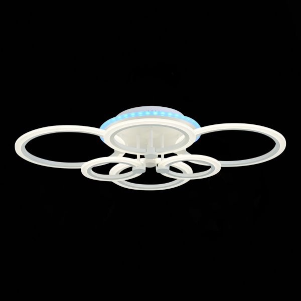 SLE500552-06RGB Светильник потолочный Белый/Белый LED 1*132W RGB 8W 3000-6000K CERINA, изображение 7