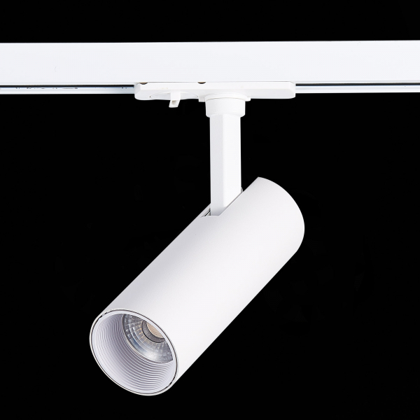 ST350.536.10.36 Св-к трек. Белый LED 1*10W 3000K 900Lm Ra?80 36° IP20 L137xW49xH171 100-240V Однофазная трековая система, изображение 5
