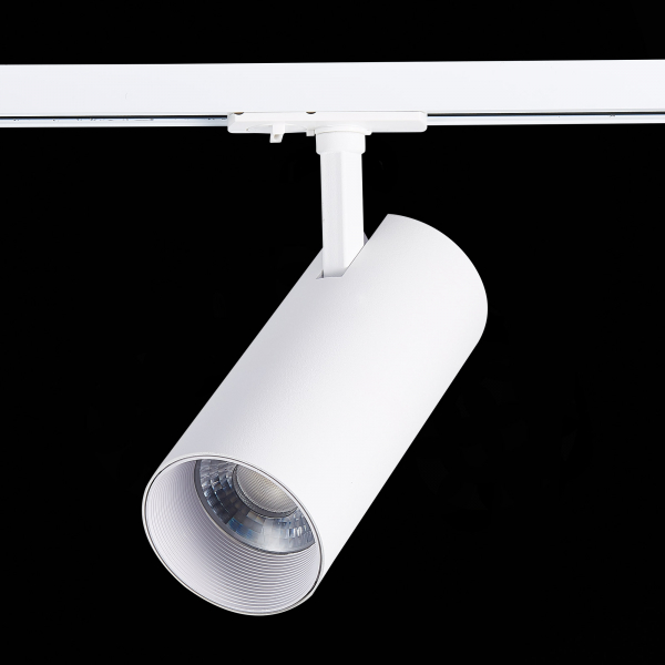ST350.546.30.36 Св-к трек. Белый LED 1*30W 4000K 2 700Lm Ra?90 36° IP20 L177xW77xH204 100-240V Однофазная трековая система, изображение 5