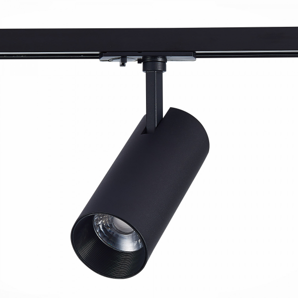 ST350.446.20.36 Св-к трек. Черный LED 1*20W 4000K 1 800Lm Ra?90 36° IP20 L158xW65xH193 100-240V Однофазная трековая система, изображение 2