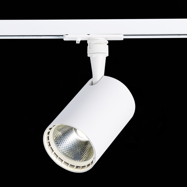 ST351.546.15.36 Св-к трек. Белый LED 1*15W 4000K 1 350Lm Ra?90 36° IP20 L118xW78xH174 100-240V Однофазная трековая система, изображение 4