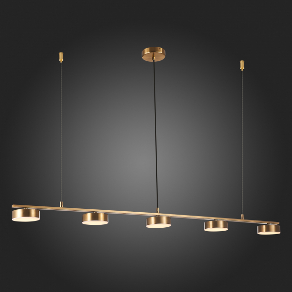 SL6000.303.05 Светильник подвесной ST-Luce Латунь/Латунь LED 5*7W 3000K PANCES, изображение 7