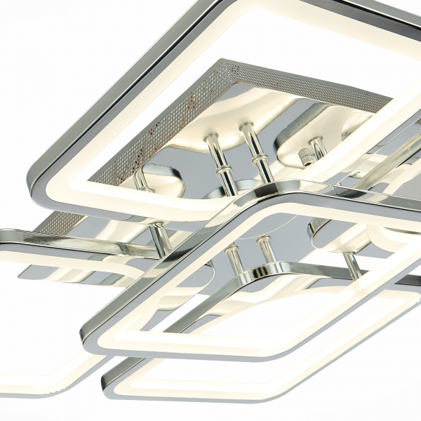 SLE500412-05 Светильник потолочный Хром/Белый LED 1*170W 3000-6000K VALIA, изображение 5