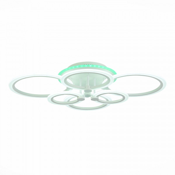 SLE500552-06RGB Светильник потолочный Белый/Белый LED 1*132W RGB 8W 3000-6000K CERINA, изображение 3