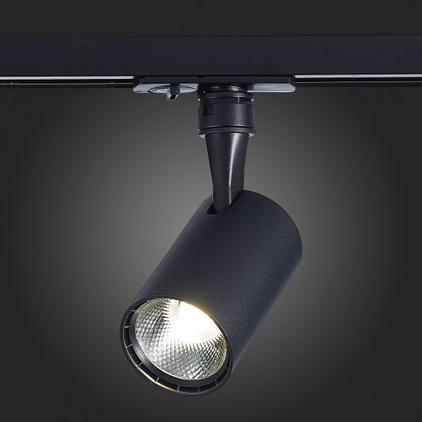 ST351.446.10.36 Св-к трек. Черный LED 1*10W 4000K 900Lm Ra?90 36° IP20 L98xW59xH154 100-240V Однофазная трековая система, изображение 7
