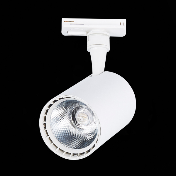 ST351.536.15.36 Св-к трек. Белый LED 1*15W 3000K 1 350Lm Ra?90 36° IP20 L118xW78xH174 100-240V Однофазная трековая система, изображение 6