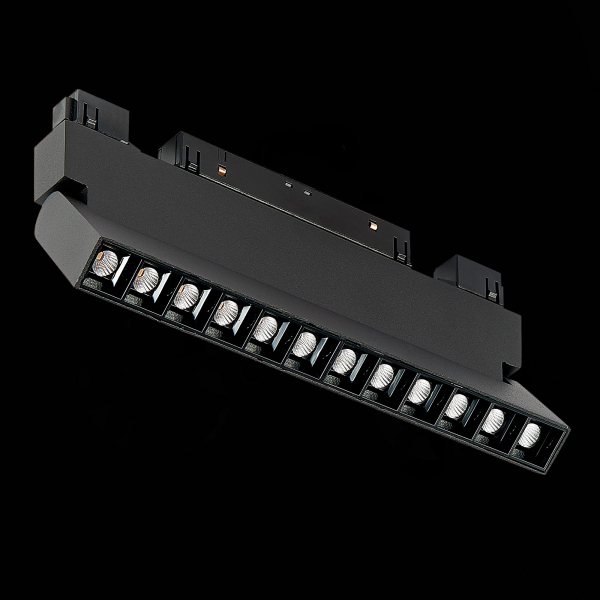 ST364.446.12 Магнитный трековый светильник Черный LED 1*12W 4000K 1 009Lm Ra&gt;90 36° IP20 L219xW22xH108 48V SKYLINE 48, изображение 6