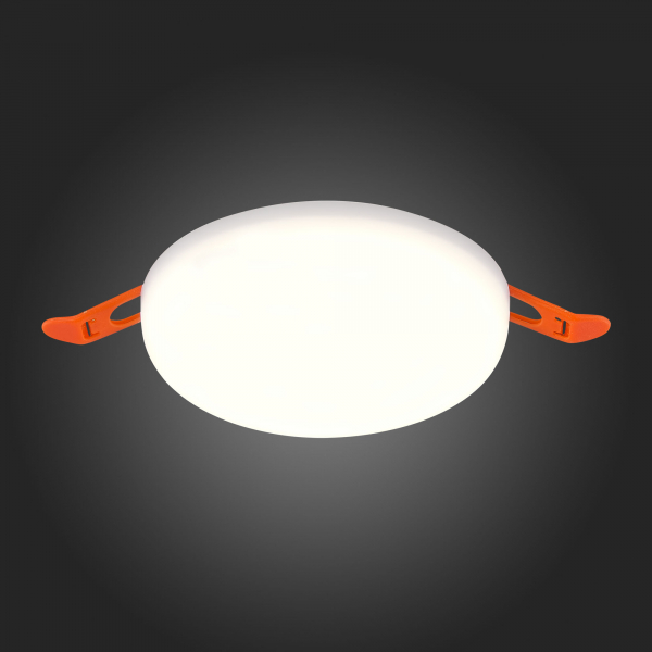 ST700.538.16 Св-к встр. Белый LED 1*16W 3000K 1 380Lm Ra80 180° IP44 D120xH20 85-265V Встраиваемые светильники, изображение 9