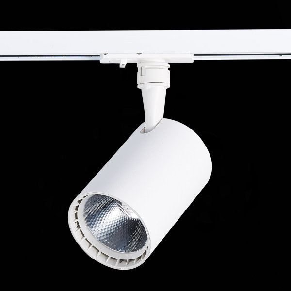ST351.546.15.36 Св-к трек. Белый LED 1*15W 4000K 1 350Lm Ra?90 36° IP20 L118xW78xH174 100-240V Однофазная трековая система, изображение 5