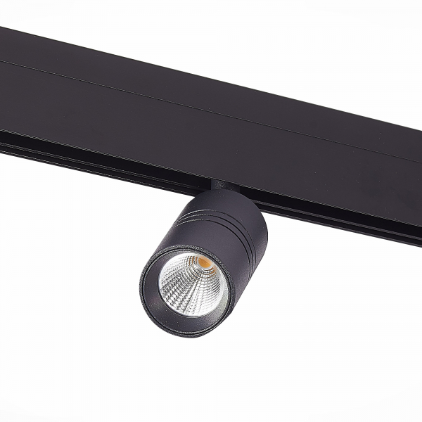 ST365.446.07 Магнитный трековый светильник Черный LED 1*7W 4000K 595Lm Ra&gt;90 36° IP20 D44xH90 48V SKYLINE 48, изображение 2