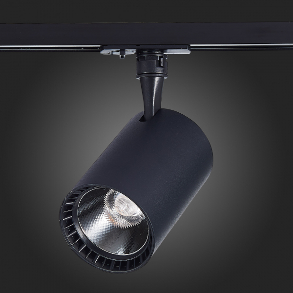 ST351.446.20.36 Св-к трек. Черный LED 1*20W 4000K 1 800Lm Ra?90 36° IP20 L118xW78xH174 100-240V Однофазная трековая система, изображение 8