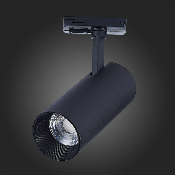 ST350.446.20.36 Св-к трек. Черный LED 1*20W 4000K 1 800Lm Ra?90 36° IP20 L158xW65xH193 100-240V Однофазная трековая система, изображение 9