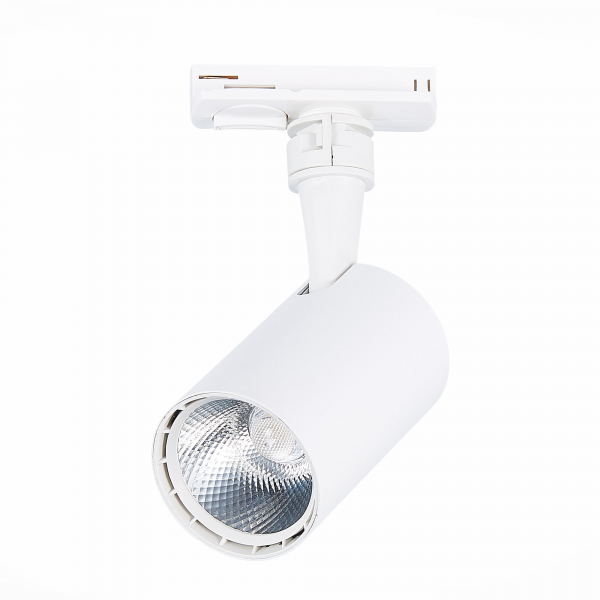 ST351.536.10.36 Св-к трек. Белый LED 1*10W 3000K 900Lm Ra?90 36° IP20 L98xW59xH154 100-240V Однофазная трековая система, изображение 3