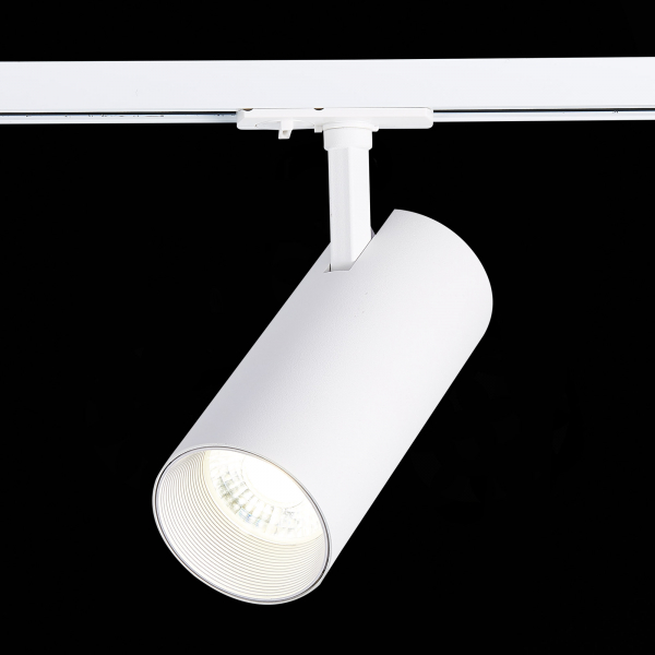 ST350.536.30.36 Св-к трек. Белый LED 1*30W 3000K 2 700Lm Ra?90 36° IP20 L177xW77xH204 100-240V Однофазная трековая система, изображение 4