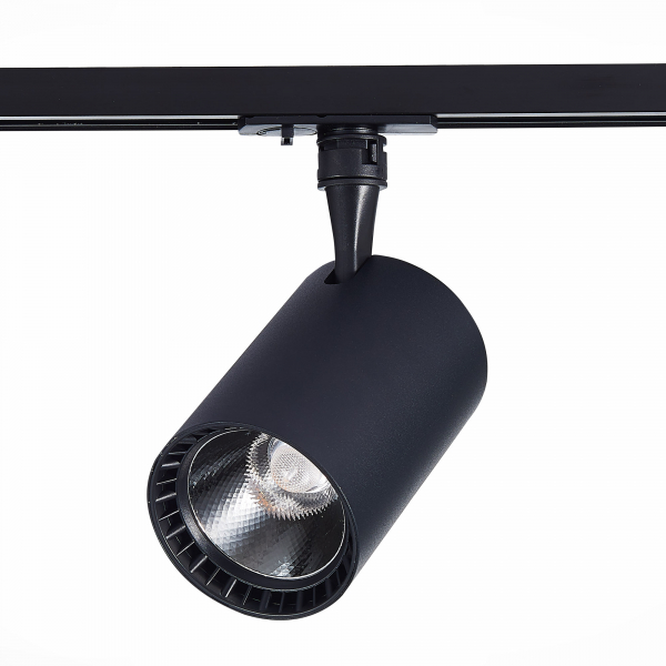 ST351.436.15.36 Св-к трек. Черный LED 1*15W 3000K 1 350Lm Ra?90 36° IP20 L118xW78xH174 100-240V Однофазная трековая система, изображение 2