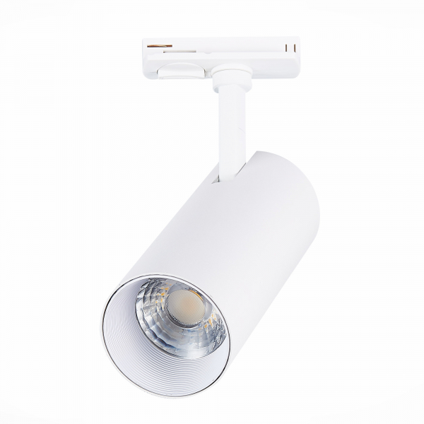 ST350.546.20.36 Св-к трек. Белый LED 1*20W 4000K 1 800Lm Ra?90 36° IP20 L158xW65xH193 100-240V Однофазная трековая система, изображение 3