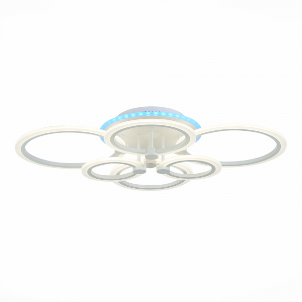 SLE500552-06RGB Светильник потолочный Белый/Белый LED 1*132W RGB 8W 3000-6000K CERINA