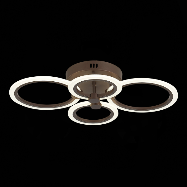 SLE500572-04 Светильник потолочный Кофейный/Белый LED 1*72W 3000-6000K CERINA, изображение 7