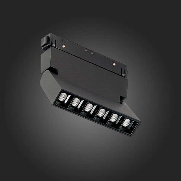ST364.446.06 Магнитный трековый светильник Черный LED 1*6W 4000K 532Lm Ra&gt;80 36° IP20 L120xW22xH108 48V SKYLINE 48, изображение 9